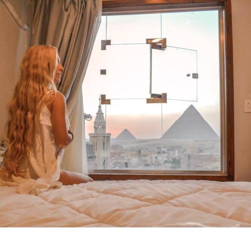 Pyramids hills view